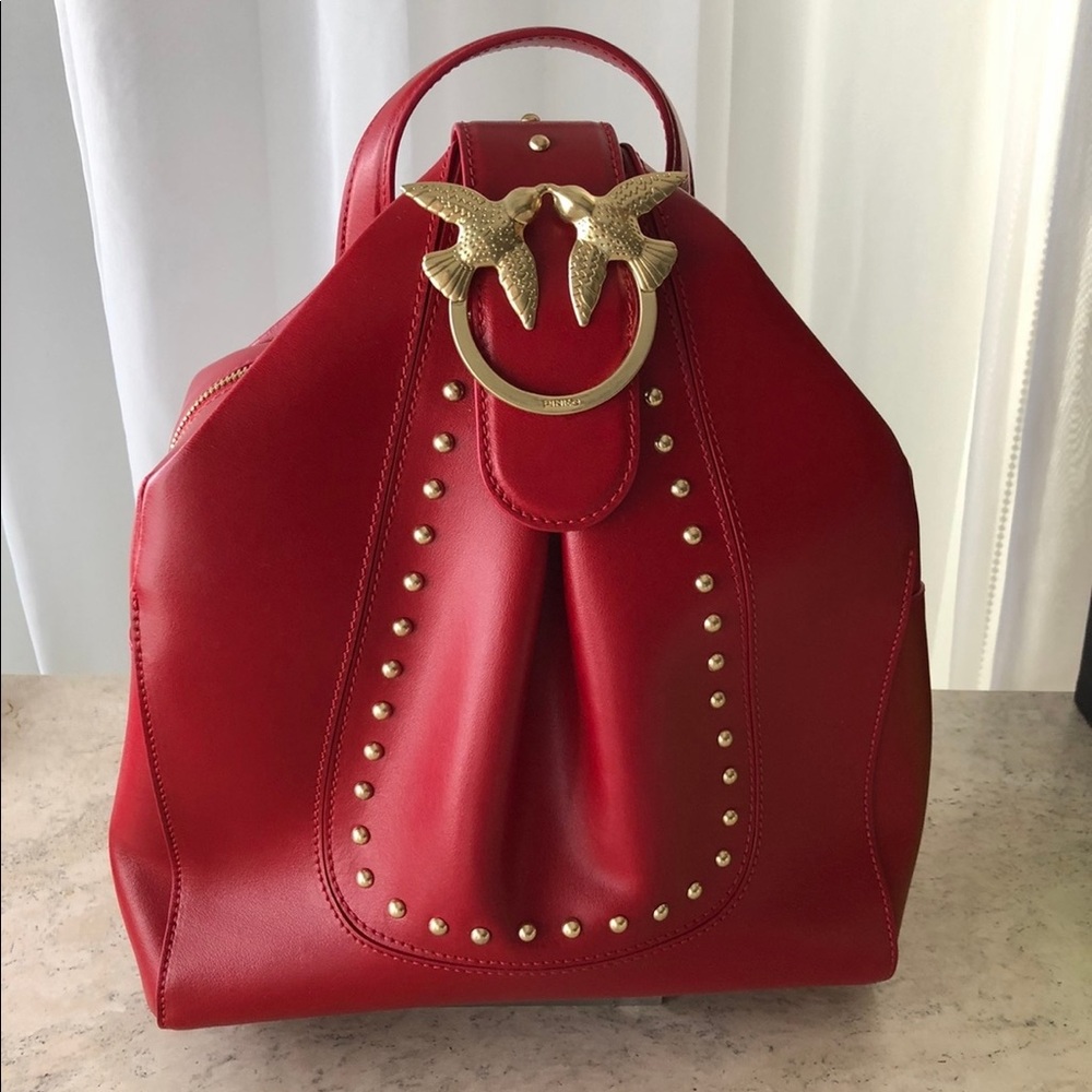 RED PINKO LOVE BACKPACK